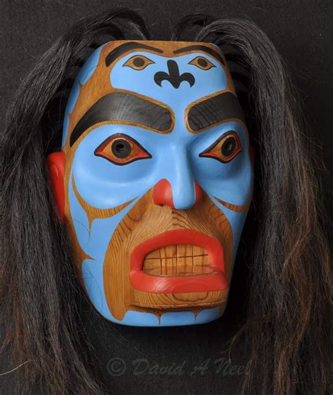 Northwest Coast Native Portrait Mask | Northwest coast indians, Native ...