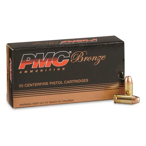 PMC Bronze, .32 ACP, JHP, 60 Grain, 50 Rounds - 51637, .32 ACP Ammo at Sportsman's Guide