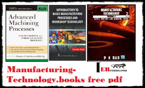 Manufacturing-Technology.books free pdf download | Engineering Exams