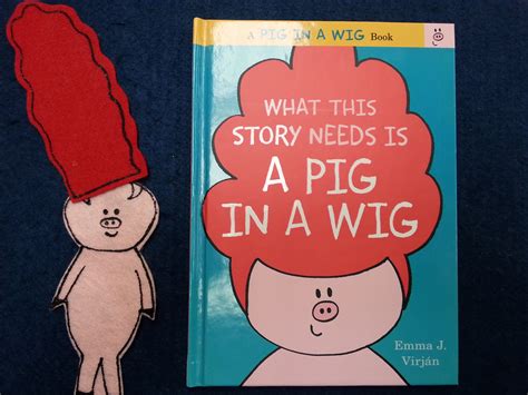 Pig in a Wig (2) | Cool books, Pig, National pig day