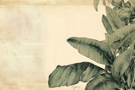 Banana leaf border backgrounds plant | Free Photo Illustration - rawpixel