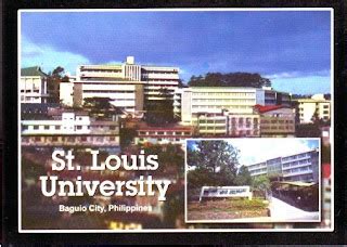 The World Thru Postcards: Saint Louis University, Baguio City Postcard