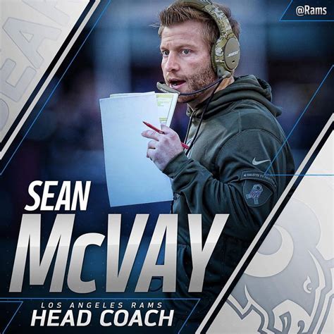 Rams Hire Sean McVay For Head Coaching Vacancy | LATF USA