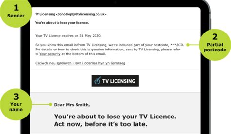 The 5 Best Ways to Spot TV Licence Phishing Emails - Red Goat