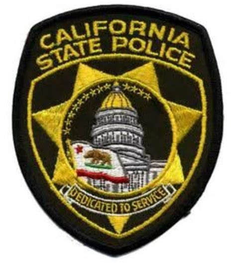 California State Police | Police, State police, Police patches