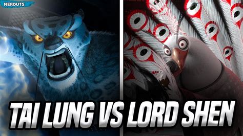 TAI LUNG VS LORD SHEN. QUEM VENCE ESSA BATALHA DE KUNG FU PANDA - YouTube