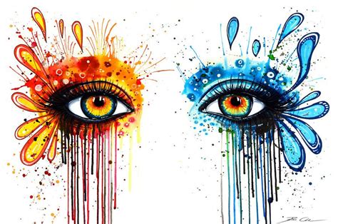 We need contrasts (on sale) by =PixieCold on deviantART Eye Painting ...