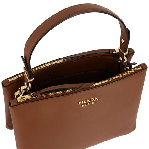 PRADA: Handbag women - Leather | Handbag Prada 1BA233 2CKM GIGLIO.COM