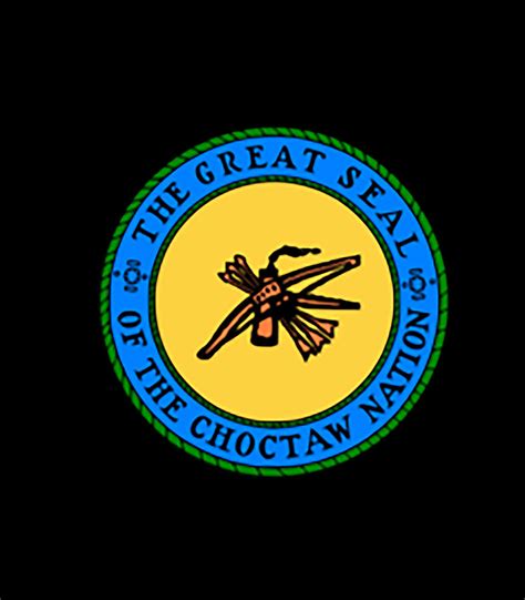 DOUBLE SIDED Choctaw Nation Flag Choctaw Digital Art by Thanh Nguyen