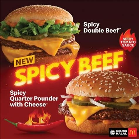 McDonald's Spicy Beef Burger | Spicy beef, Burger, Spicy burger