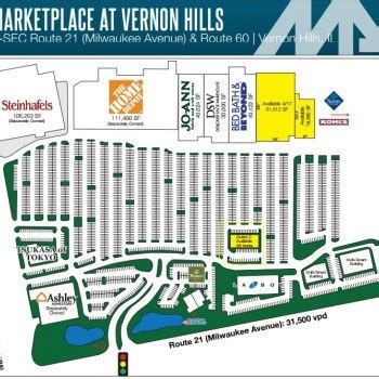 Marketplace At Vernon Hills - store list, hours, (location: Vernon Hills, Illinois) | Malls in ...