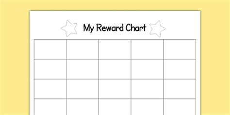 Printable Sticker Classroom Reward Charts (Teacher-Made)