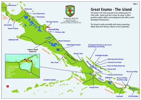 exuma neighborhood maps | BS Maps 02 Great Exuma The Island | Travel ...