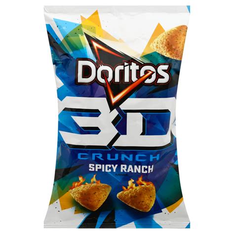 Doritos 3D Crunch Spicy Ranch - Shop Chips at H-E-B