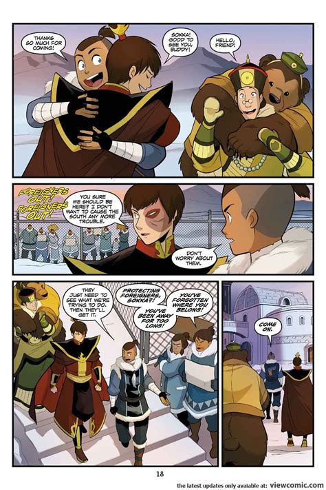 Avatar – The Last Airbender – North and South Part 3 (2017) | Viewcomic ...