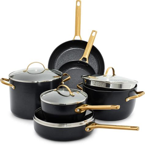 Buy GreenPan Reserve Hard Anodized Healthy Ceramic Nonstick 10 Piece Cookware Pots and Pans Set ...