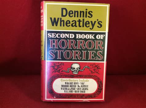 Dennis Wheatley, Second Book Of Horror Stories, Tales of Strange Happe – Richard Dalby's Library