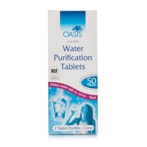 Oasis Water Purification 50 Tablets | Healthcare | Chemist Direct