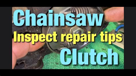 Chainsaw Clutch Repair And Inspection Tips! - YouTube