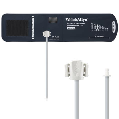 Welch Allyn FlexiPort® Reusable Blood Pressure Cuffs with One-Tube Bayonet Connectors - Bowers ...