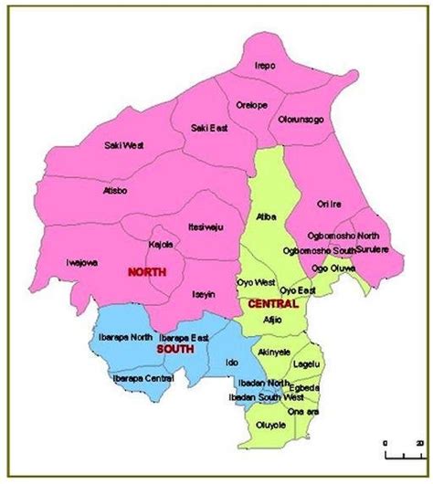 List of 33 Local Governments In Oyo State - Oasdom