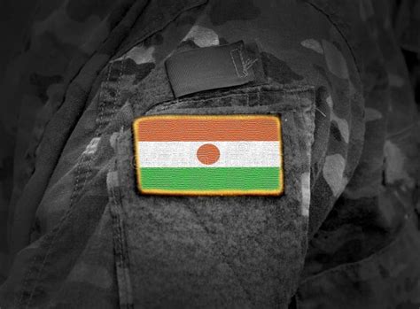 Flag of Niger on Military Uniforms Collage. Army,soldiers, Africa Collage Stock Photo - Image of ...