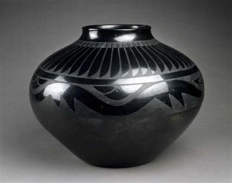 MFAH | Collections | Arts of North America | Black-on-Black Jar. Maria ...