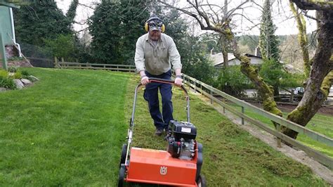 Lawn Thatching – Oakstead Victoria Tree Service, Arborist & Property Care