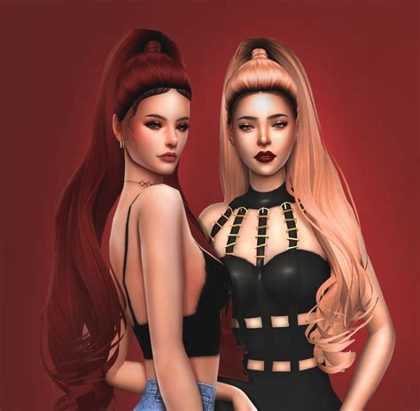 Sims 4 extra long hair cc - gaseout