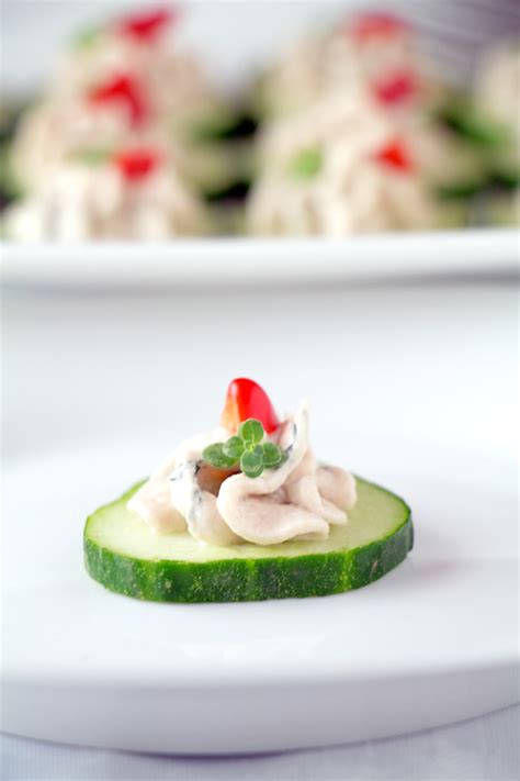 Salmon Mousse on Cucumber Slices – Art of Natural Living