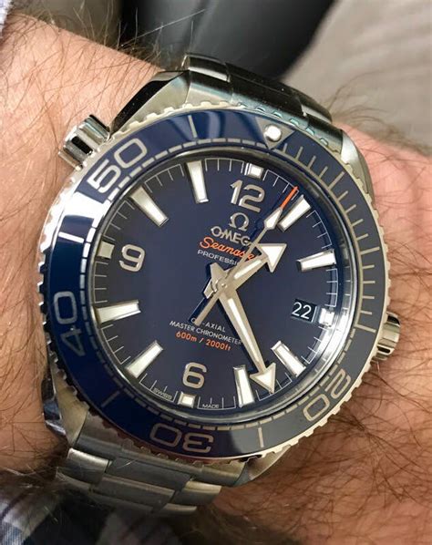 FS: 2016 Omega Seamaster Planet Ocean 600m 39.5 Blue