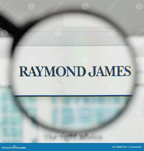 Milan, Italy - November 1, 2017: Raymond James Financial Logo on Editorial Photo - Image of logo ...