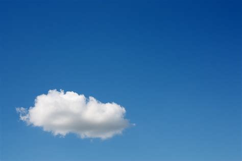 One white cloud in the blue sky - Aegis Biz Tech