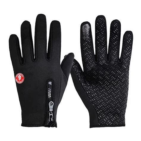 Thermal Fleece Winter Cycling Gloves Men Women luva MTB Cycle Glove ...