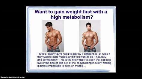 How To Gain Weight Fast Metabolism Reddit - How To Hack A Faster Metabolism | Fast metabolism ...