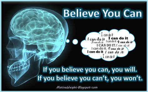 MotiveWeight: If You Believe You Can, You Will