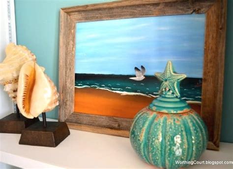 A Blue & Orange Decorated Beach Condo is Decked out for Fall - Beach ...