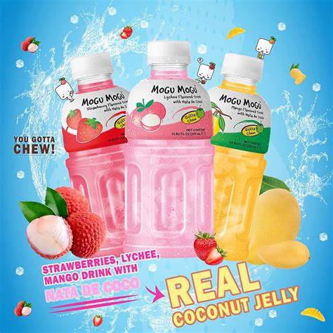 Buy Mogu Mogu drink Variety Pack (6 Packs) Drinks for kids made with ...