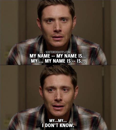 30 Best Supernatural Quotes from 'Regarding Dean' (12x11) | Scattered Quotes | Best supernatural ...