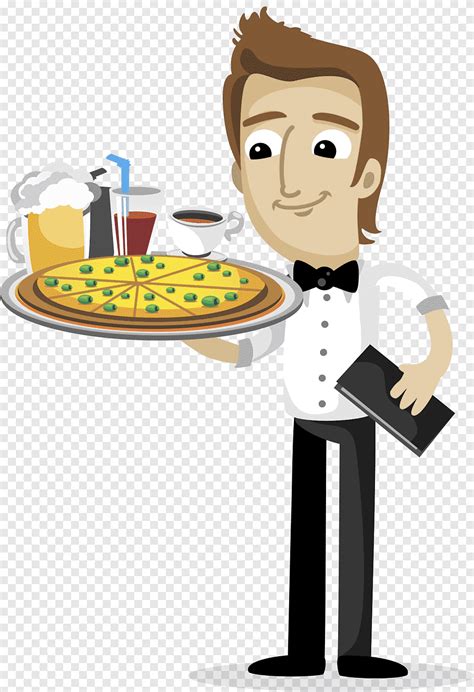 Free download | Waiter Cartoon, awareness, cook, cartoon png | PNGEgg