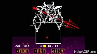 Undertale - Asgore Boss Fight on Make a GIF