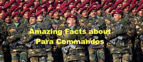 Para Commandos special forces OfIndian Army