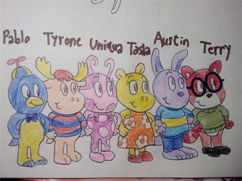 The Backyardigans 2023 Characters by lelanbkeeon on DeviantArt