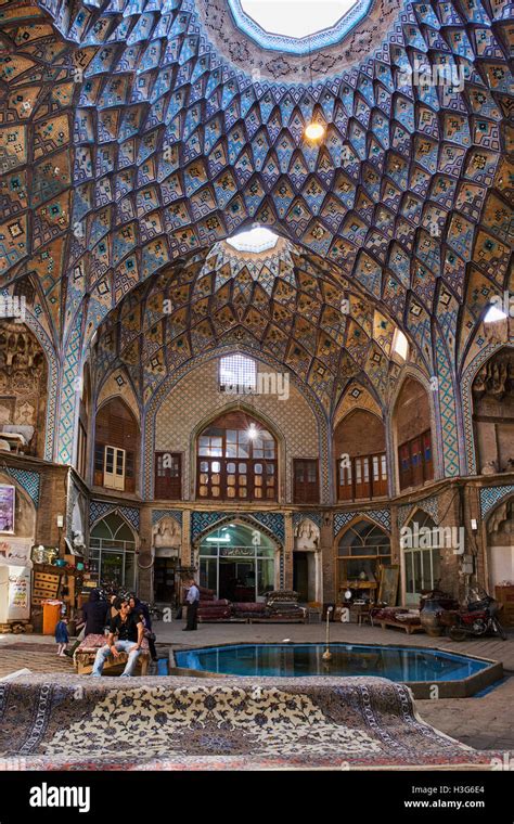 Iran, Isfahan province, Kashan city, the bazaar Stock Photo - Alamy