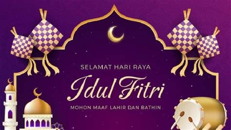 Ucapan Hari Raya Idul Fitri yang Benar, Minal Aidin wal Faidzin atau Taqabbalallahu Minna ...