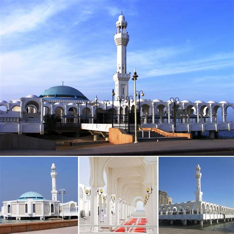 Officially known by the name, Al Rahma, this #mosque‬ is situated on coastal area of the Red Sea ...