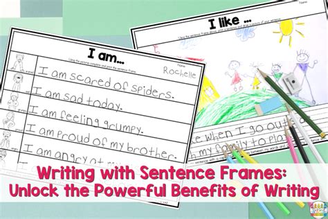 Writing with Sentence Frames: Unlock Powerful Benefits of Writing