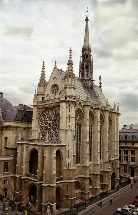 RAYONNANT GOTHIC, France - Sainte-Chapelle, Paris, 1297. | Gothic architecture, Architecture ...