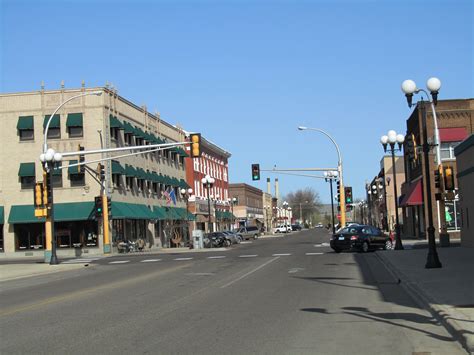 Downtown Brainerd, MN.