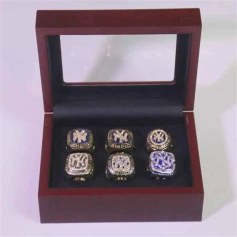 6 New York Yankees World Series Rings Set – Championship Rings Store